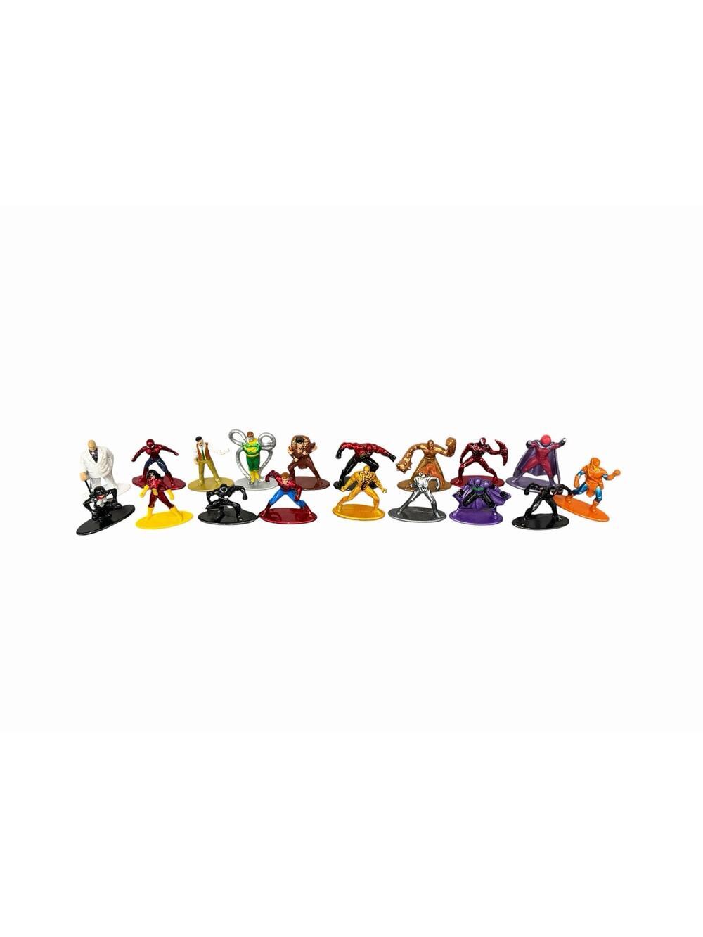 Spider-Man Nano Metalfigs Diecast Figures: Set Of 18 Jada Toys